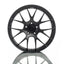 Kies-Motorsports Titan 7 Titan 7 T-S7 PORSCHE 981 / 718 CAYMAN GT4 Wheel 20x11/Offset +48/ 5x130 Machine Black