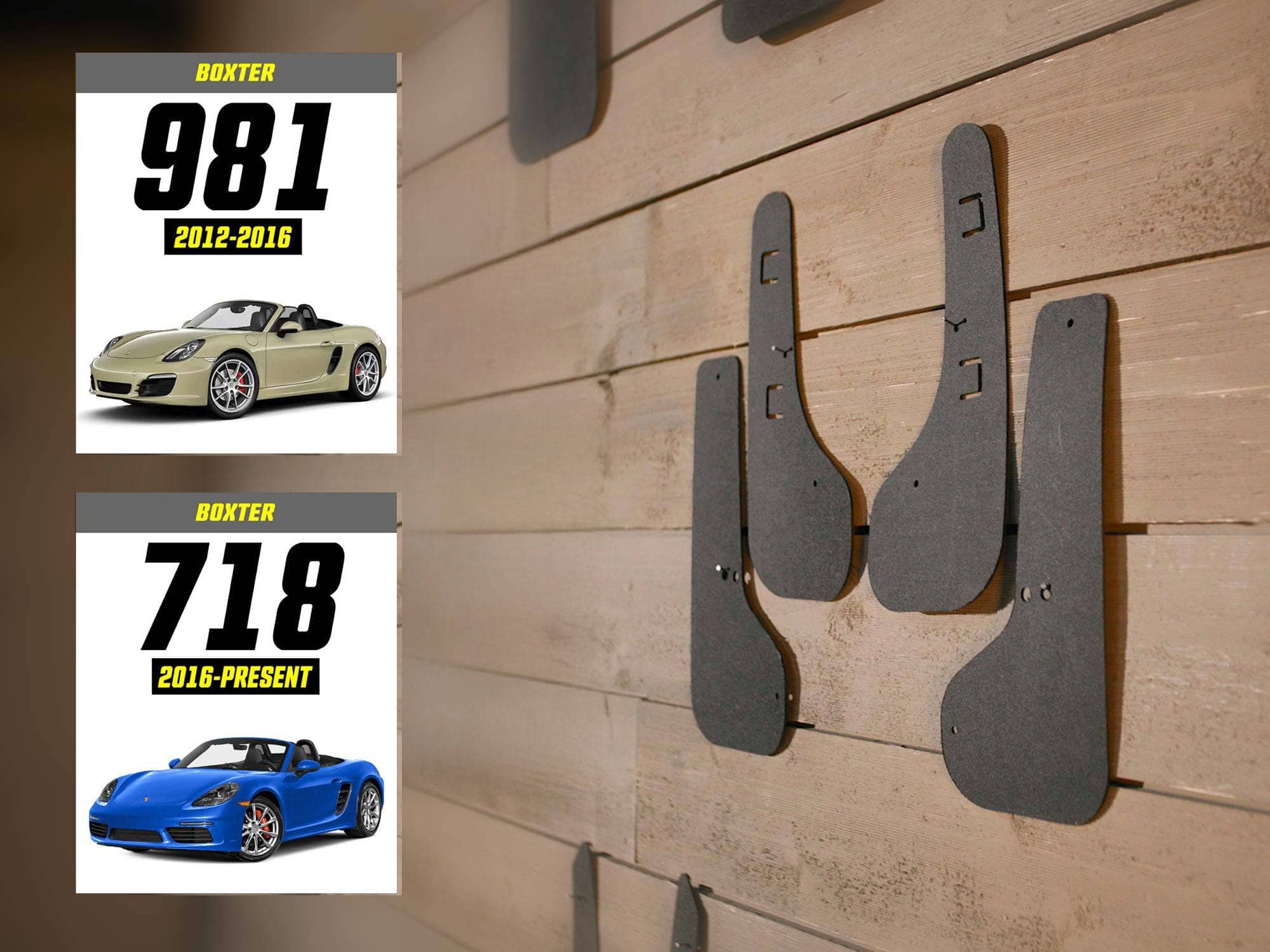 Kies-Motorsports TLG TLG Guards for PORSCHE BOXSTER (981/718) Front Main image