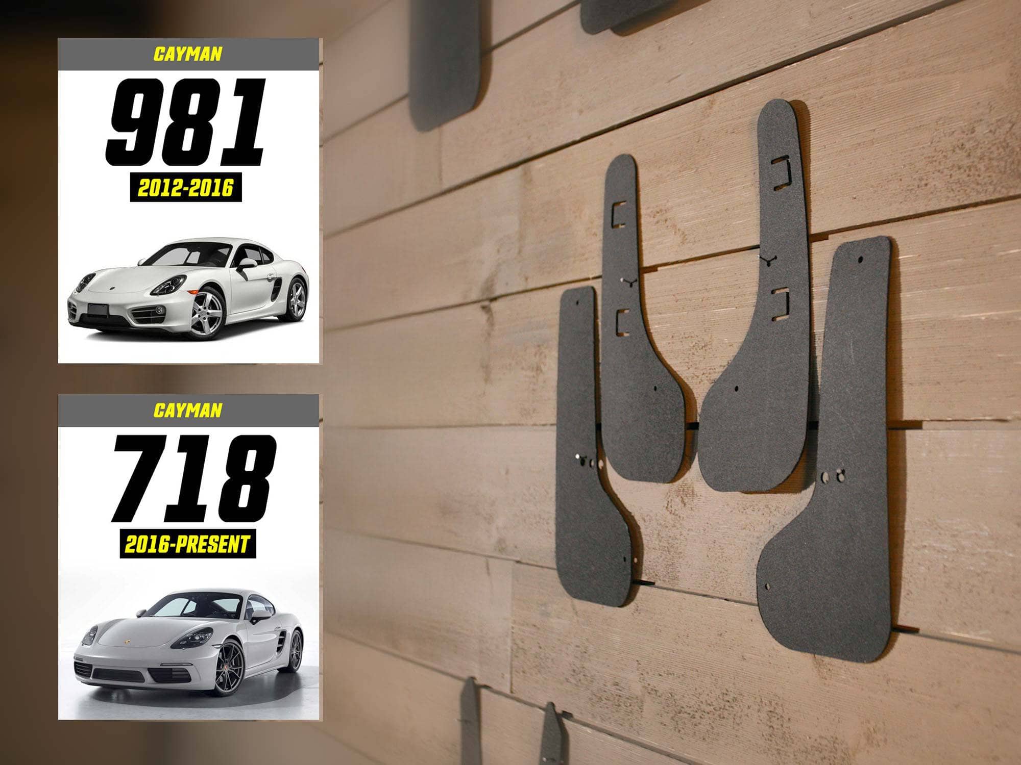 Kies-Motorsports TLG TLG Guards for PORSCHE CAYMAN (981 / 718) Front Main image