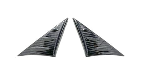 Kies-Motorsports Torque Solution Torque Solution 2020+ Toyota GR Supra MKV A90 / A91 Anti-Buffeting Wind Deflectors Main image