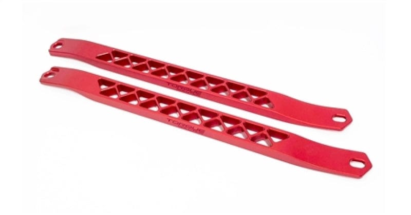 Kies-Motorsports Torque Solution Torque Solution Billet Strut Cross Braces (Red) Toyota GR Supra MKV A90 / A91 Main image