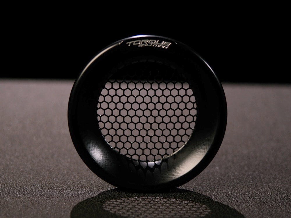 Kies-Motorsports Torque Solution Torque Solution Billet Turbo Velocity Stack Shield For 4in Inlet - Black