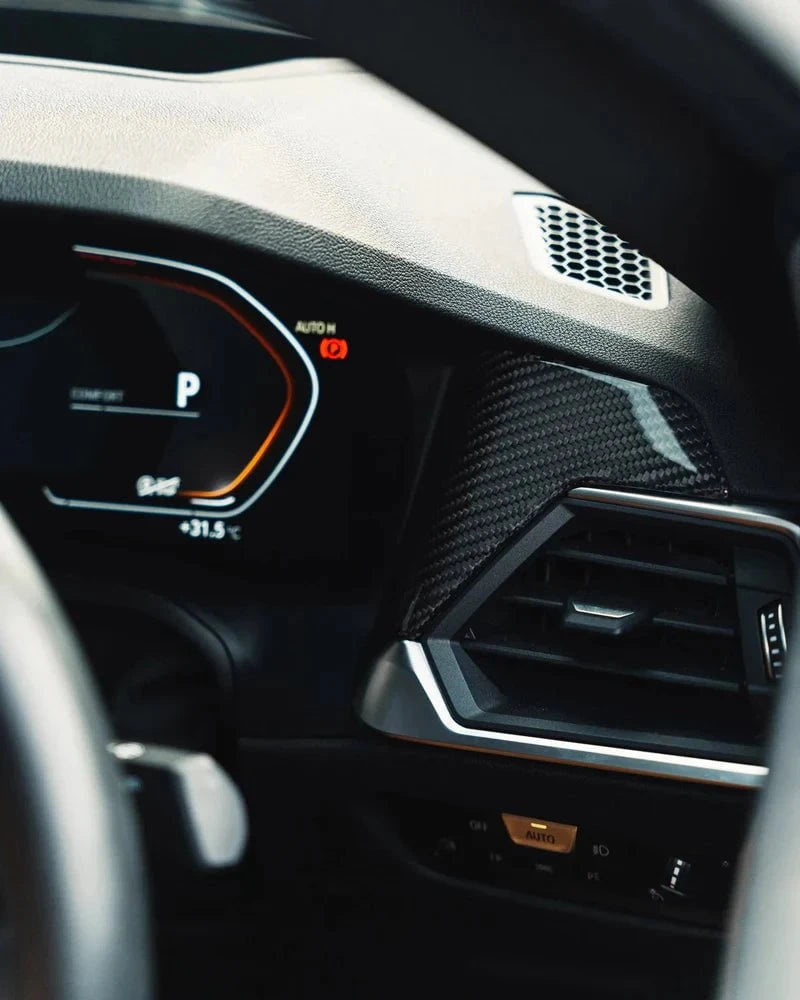 Kies-Motorsports TRE BMW 2 Series G42, G80 G81 M3 & G82 M4 Pre-Preg Carbon Fiber Air Vent Trim by TRE (2021-2022)