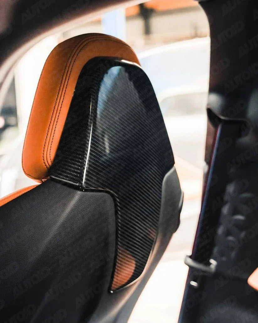 Kies-Motorsports TRE BMW G42, M3 G80, M4 G82, M2 G87 Pre-Preg Carbon Fiber Seat Back Cover by TRE (2018+)