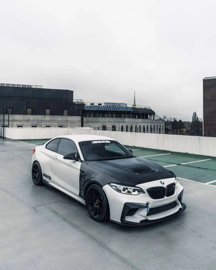 Kies-Motorsports TRE BMW M2 F87, 2 Series F22, 1 Series F20 Pre-Preg Carbon Fiber Hood by TRE (2014-2021)