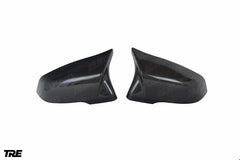 Kies-Motorsports TRE Toyota Supra (MK5) Pre-Preg Carbon Fiber M Style Mirror Covers by TRE (2019+)