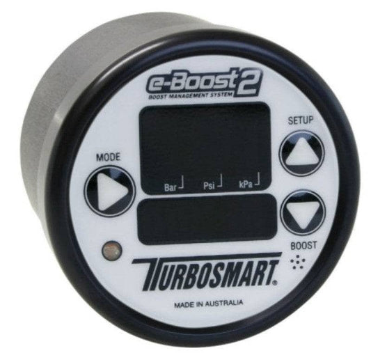 Kies-Motorsports Turbosmart Turbosmart EB2 66mm Black Bezel Black Gauge Face Replacement Head Unit (Universal Part Number)