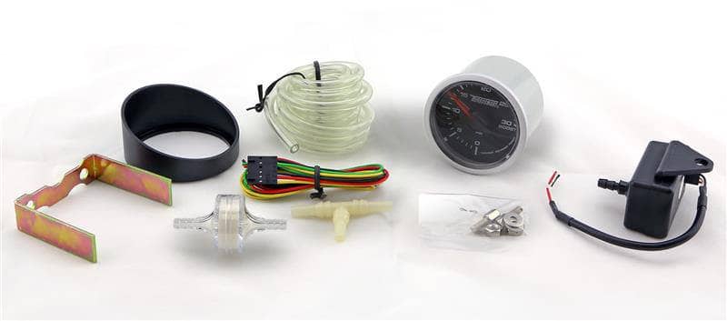 Kies-Motorsports Turbosmart Turbosmart Vaccum/Boost Gauge 30psi 52mm - 2 1/16 (Stepper Motor)