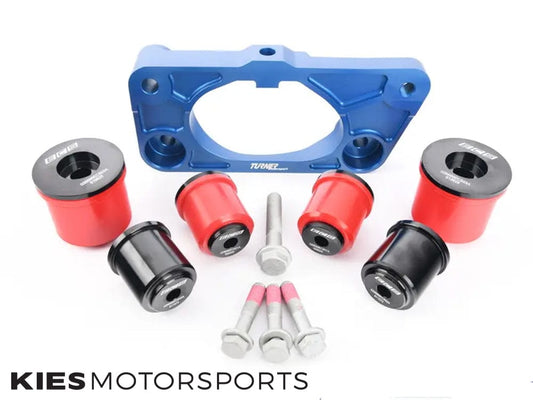 Kies-Motorsports Turner Motorsports Turner Motorsports Dual-Mount Differential Plate - With ECS Poly Diff Bushings - F8x M2 M3 M4