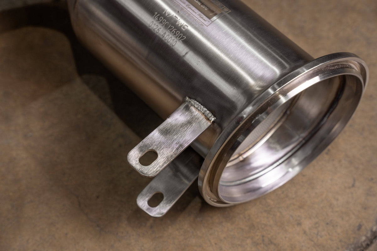 Kies-Motorsports Valvetronic Designs 400 Cell Catted Down Pipes For Porsche 992 GT3 / GT3 RS