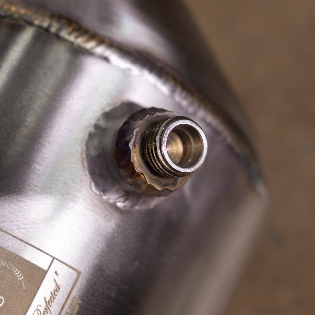 Kies-Motorsports Valvetronic Designs 400 Cell Catted Down Pipes For Porsche 992 Turbo / Turbo S