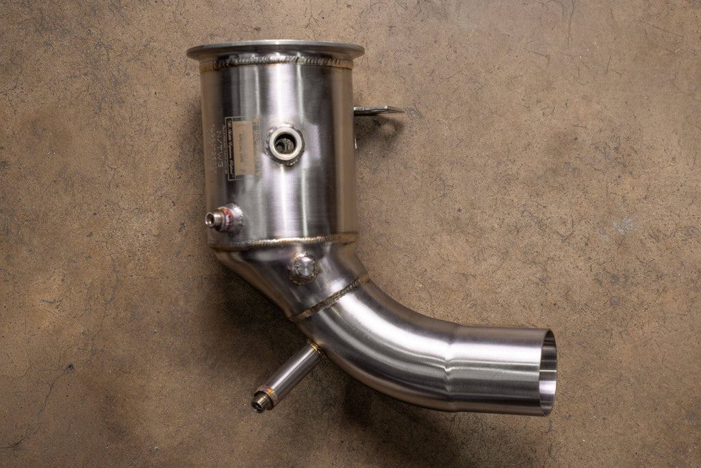 Kies-Motorsports Valvetronic Designs 400 Cell Catted Down Pipes For Porsche 992 Turbo / Turbo S