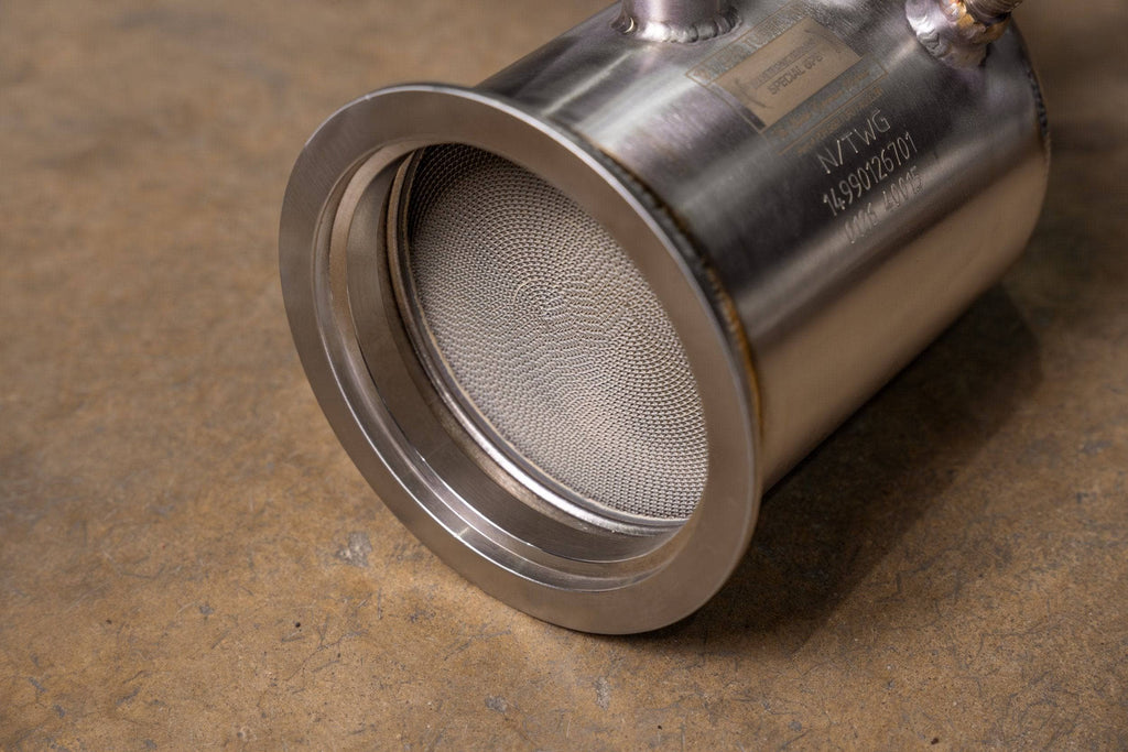 Kies-Motorsports Valvetronic Designs 400 Cell Catted Down Pipes For Porsche 992 Turbo / Turbo S