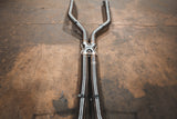 Kies-Motorsports Valvetronic Designs Alpina B6 / BMW 650i Valved Sport Exhaust System (4) Brushed Tips