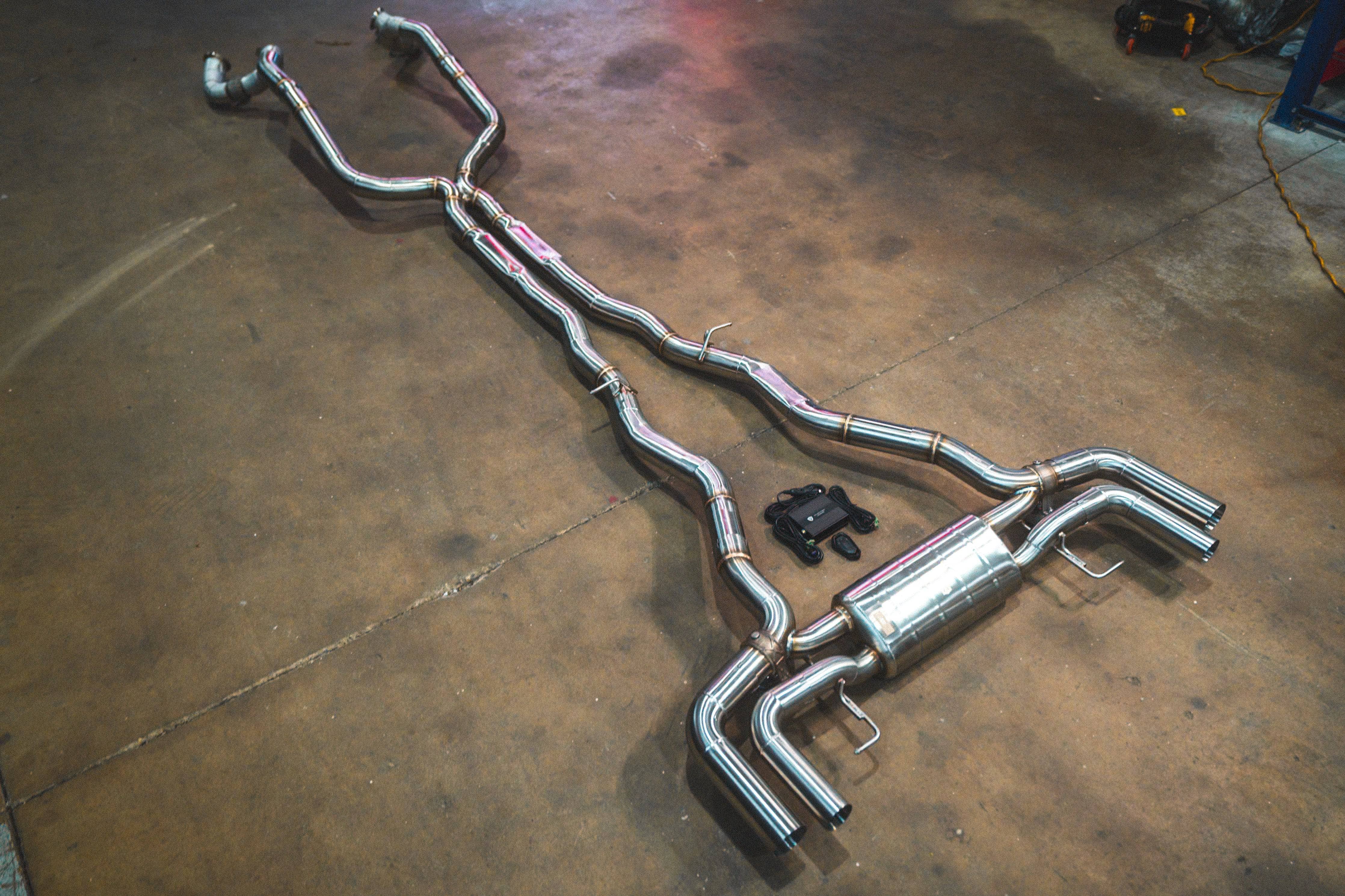 Alpina B8 / BMW G16 M850i Valved Sport Exhaust System Secondary image