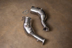 Kies-Motorsports Valvetronic Designs Audi C8 RS6 / RS7 400 Cell Catted Downpipes