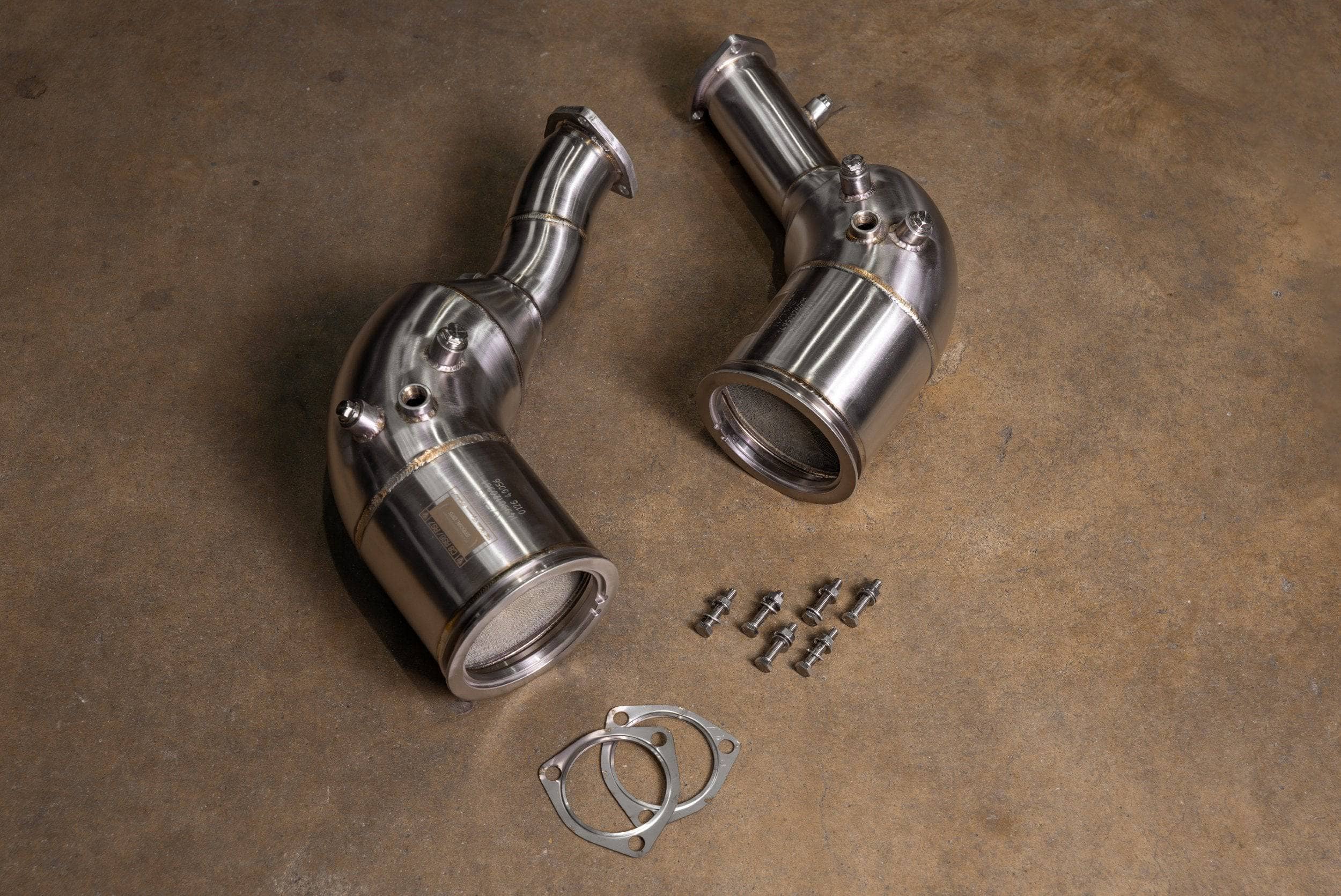 Audi C8 RS6 / RS7 400 Cell Catted Downpipes Secondary image