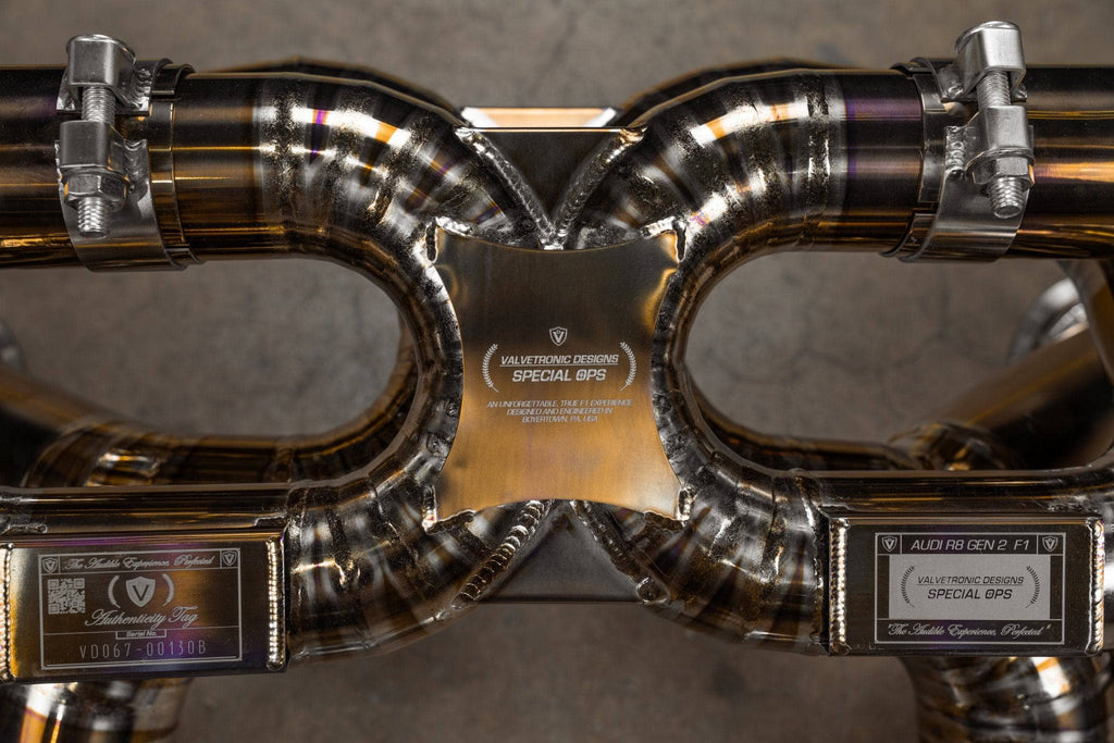 Kies-Motorsports Valvetronic Designs Audi R8 True F1 Exhaust System