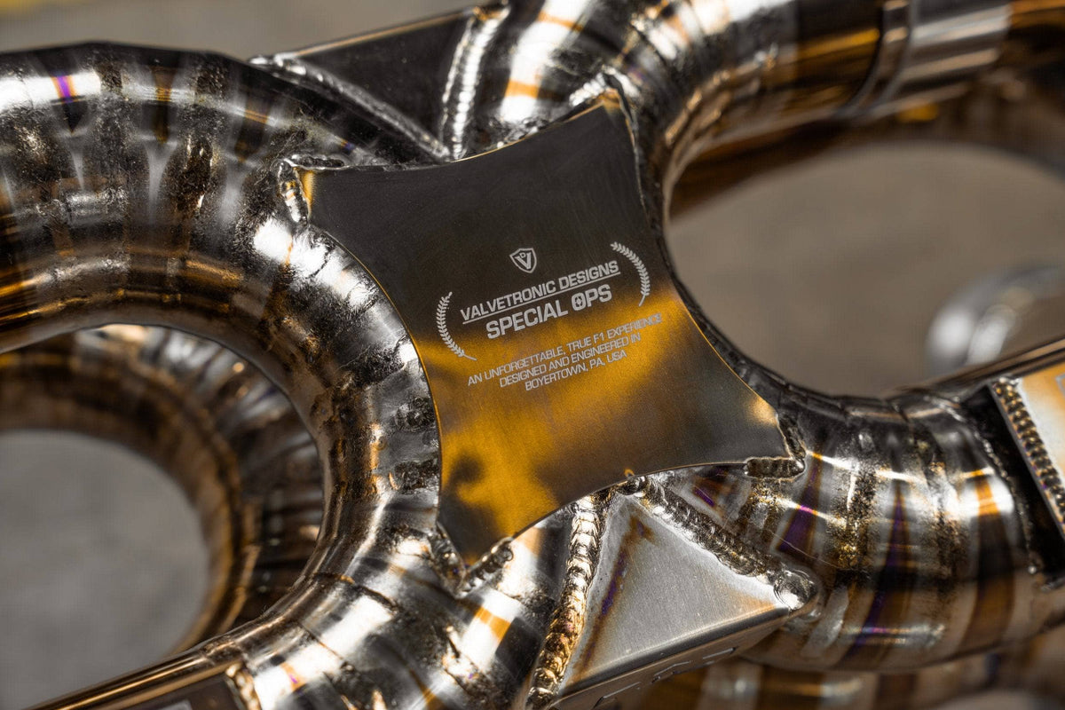 Kies-Motorsports Valvetronic Designs Audi R8 True F1 Exhaust System