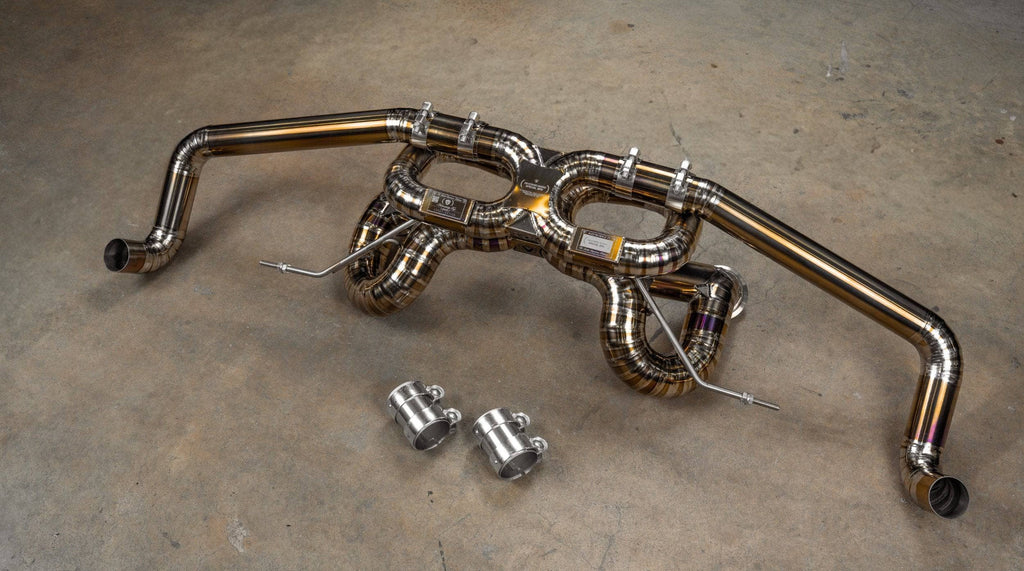 Kies-Motorsports Valvetronic Designs Audi R8 True F1 Exhaust System R8 V10 5.2 2017+ Gen 2 / True F1 Non Valved Catback / 6AL-4V Titanium