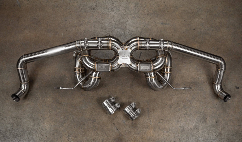 Kies-Motorsports Valvetronic Designs Audi R8 True F1 Exhaust System R8 V10 5.2 2017+ Gen 2 / True F1 Non Valved Catback / Stainless Steel T304