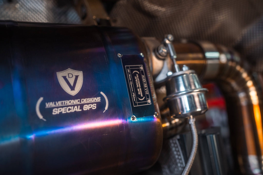 Kies-Motorsports Valvetronic Designs Audi R8 Valved Exhaust System
