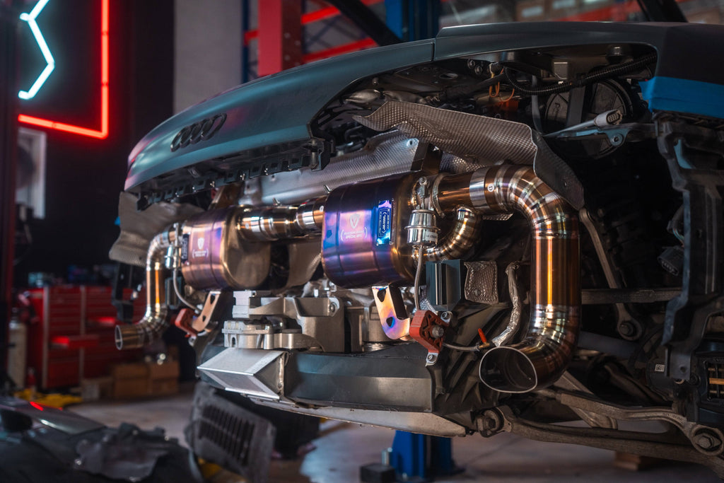 Kies-Motorsports Valvetronic Designs Audi R8 Valved Exhaust System