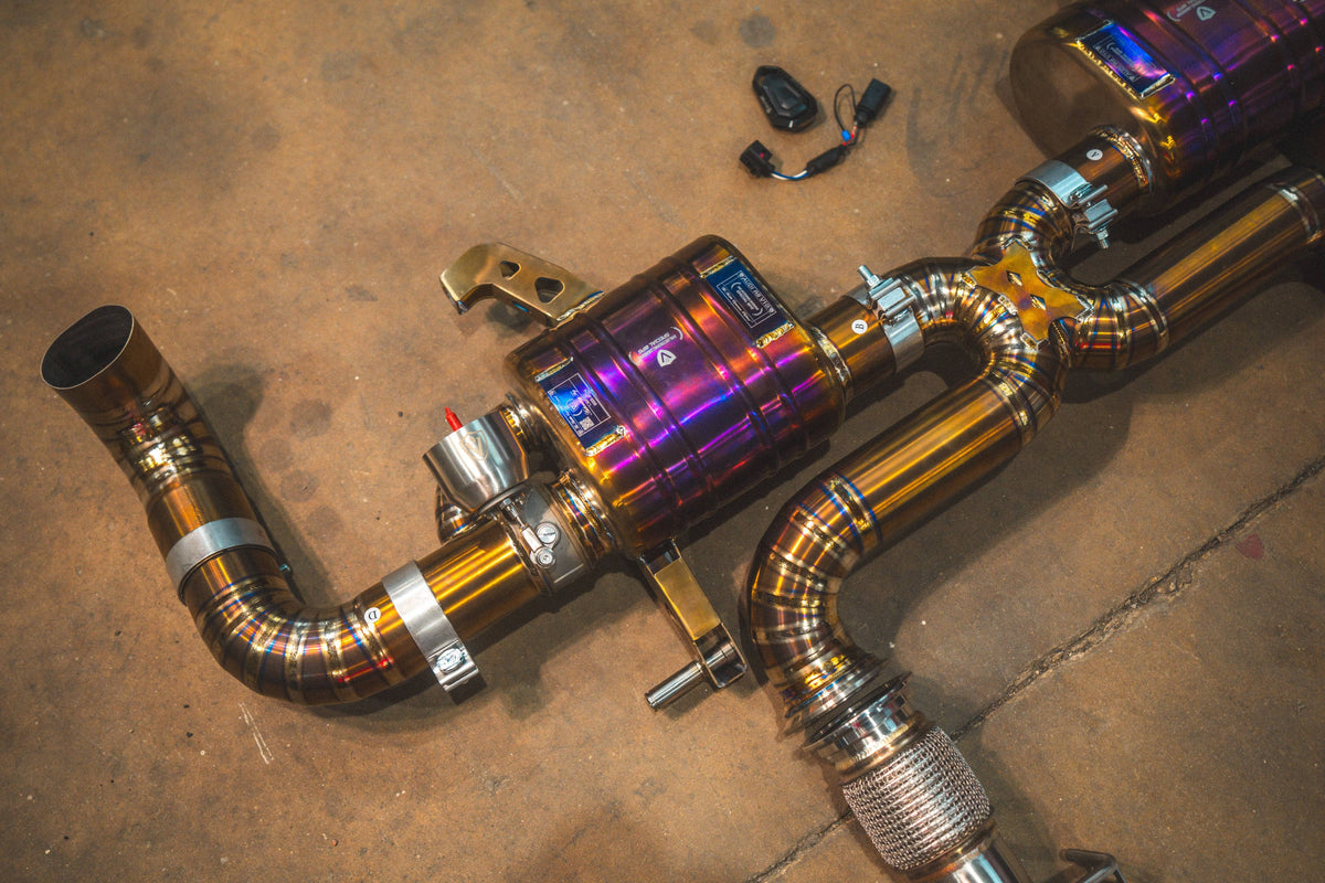 Kies-Motorsports Valvetronic Designs Audi R8 Valved Exhaust System