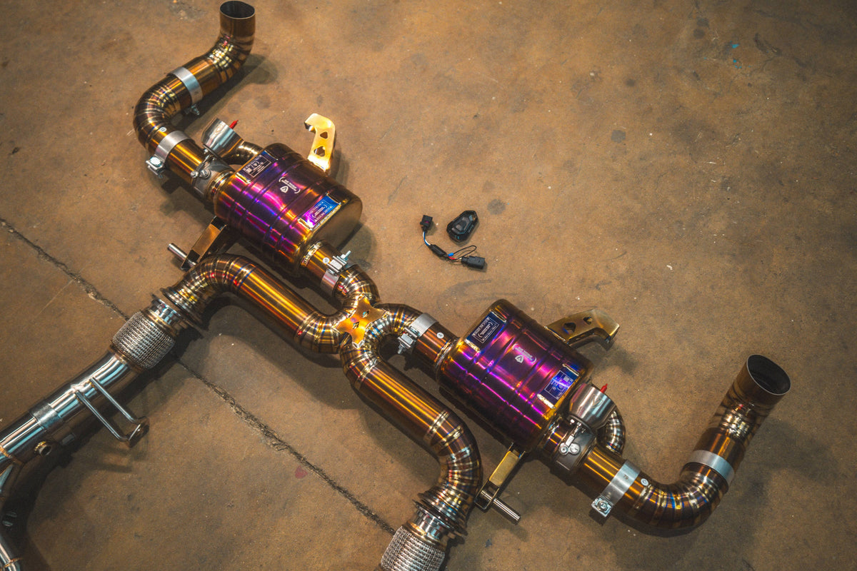 Kies-Motorsports Valvetronic Designs Audi R8 Valved Exhaust System