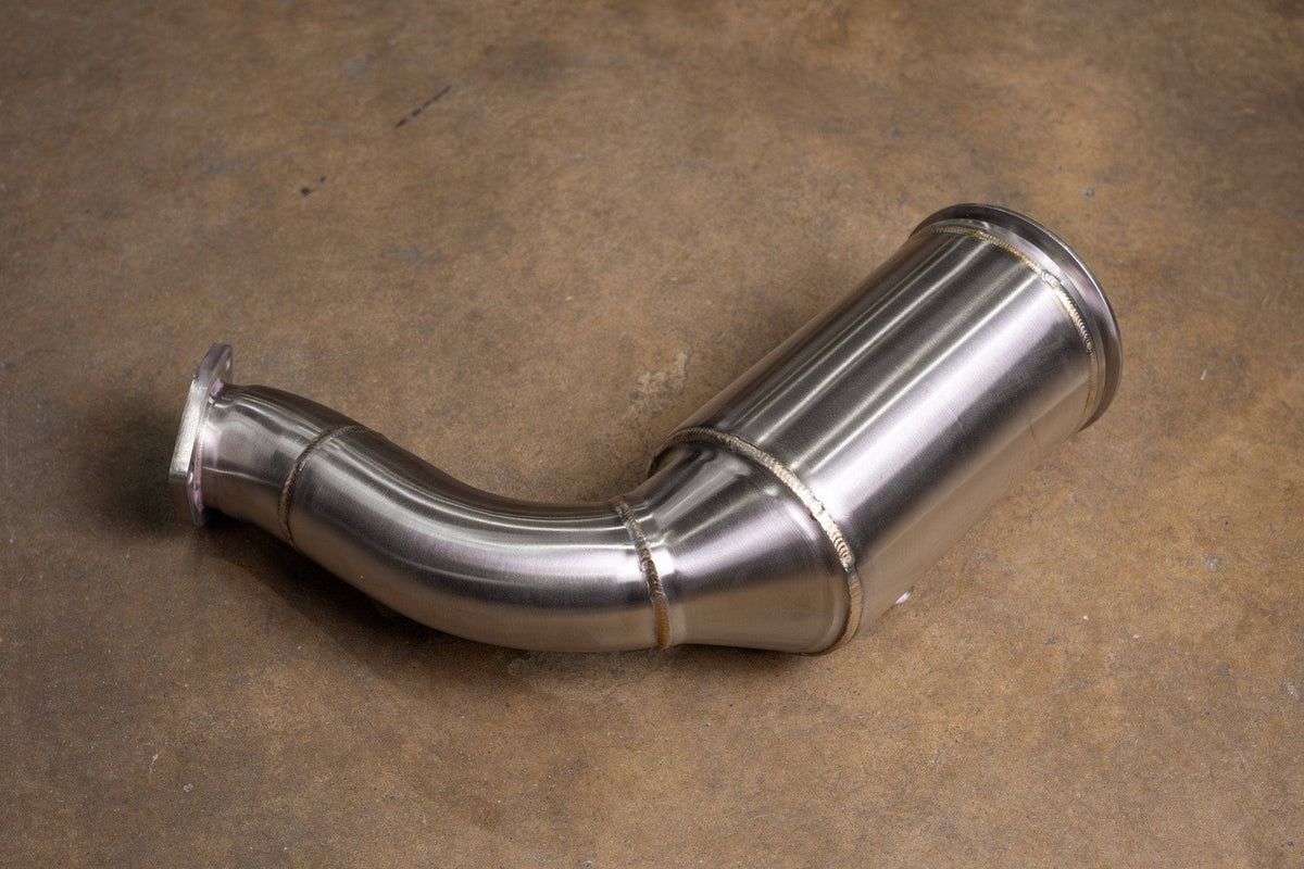 Kies-Motorsports Valvetronic Designs Bentley Bentayga V8 400 Cell Catted Downpipes