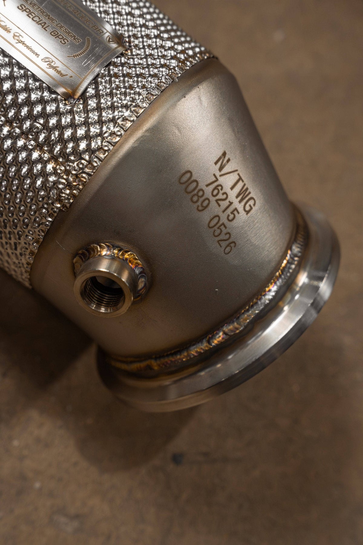 Kies-Motorsports Valvetronic Designs BMW B58 400 Cell Catted Downpipes
