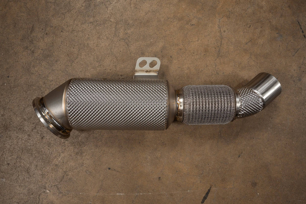 Kies-Motorsports Valvetronic Designs BMW B58 400 Cell Catted Downpipes GEN 1 & 2 B58