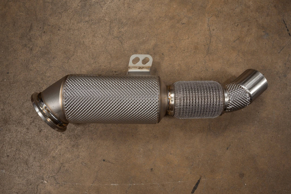 Kies-Motorsports Valvetronic Designs BMW B58 400 Cell Catted Downpipes GEN 1 & 2 B58