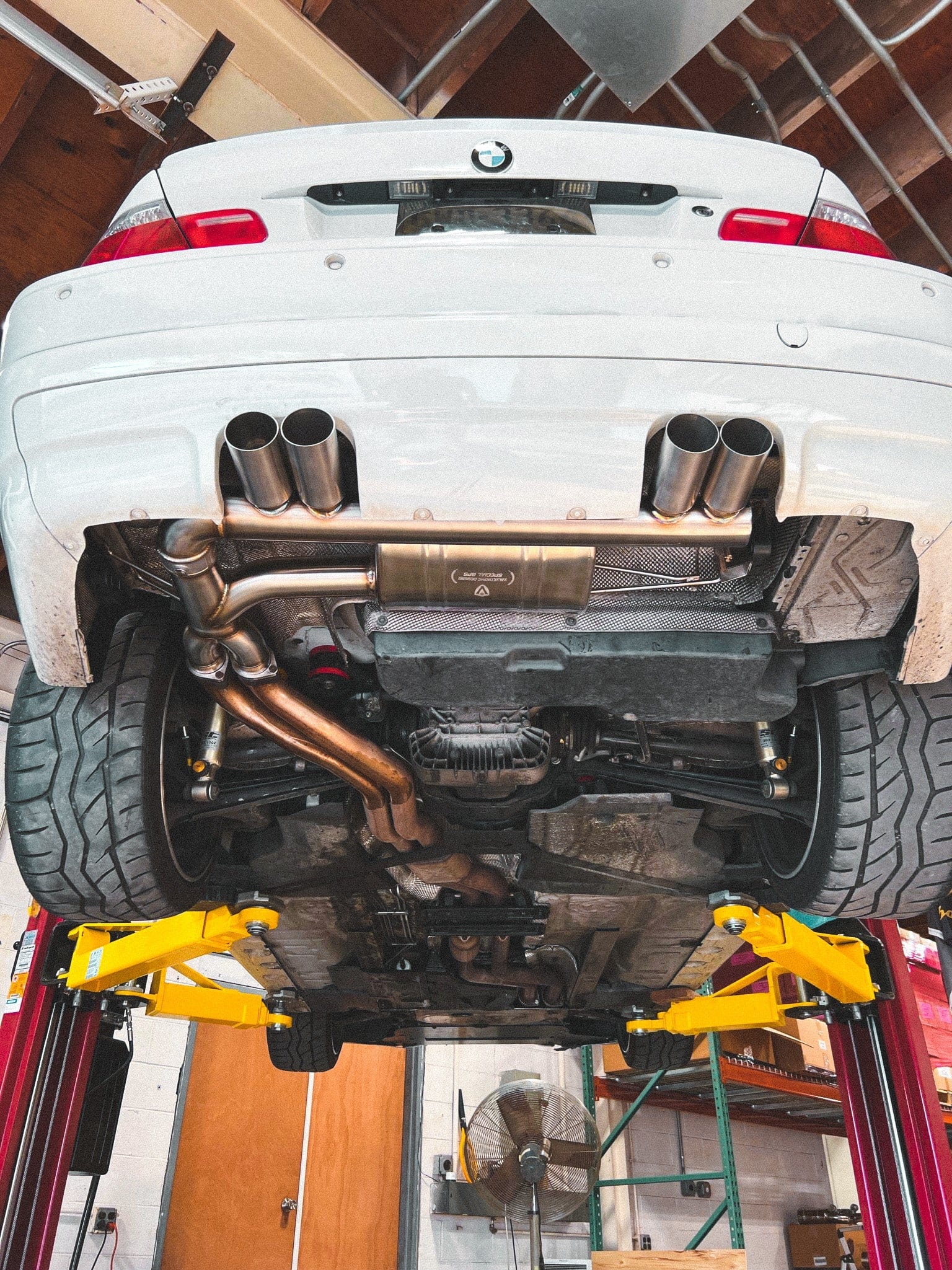 BMW E46 M3 Valved Sport Exhaust Ti 6Al 4V. Grade 5 Titanium