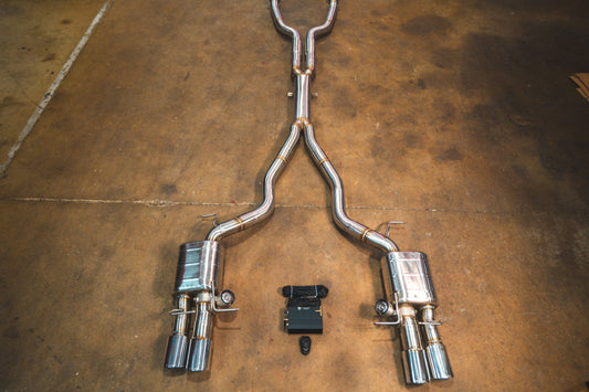 Kies-Motorsports Valvetronic Designs BMW E60 M5 Valved Sport Exhaust System