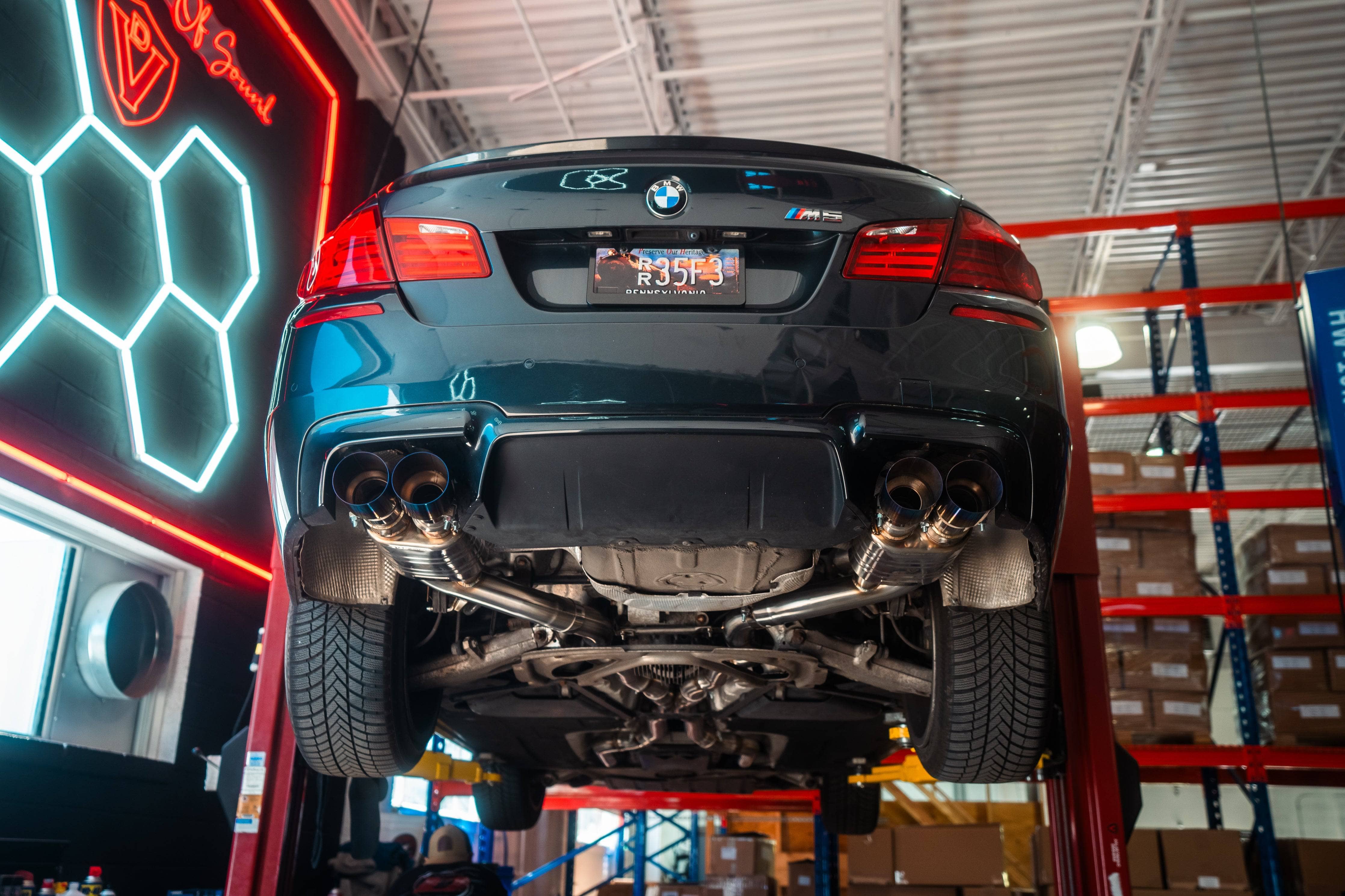 Kies-Motorsports Valvetronic Designs BMW F10 M5 / F06 M6 Valved Sport Exhaust System