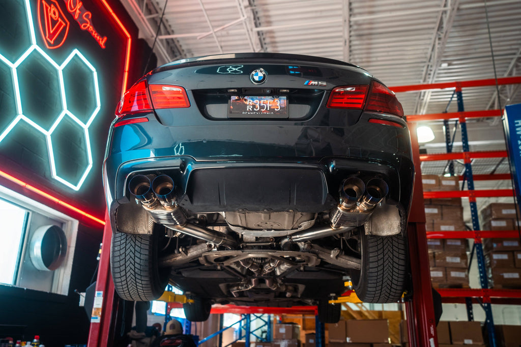 Kies-Motorsports Valvetronic Designs BMW F10 M5 / F06 M6 Valved Sport Exhaust System