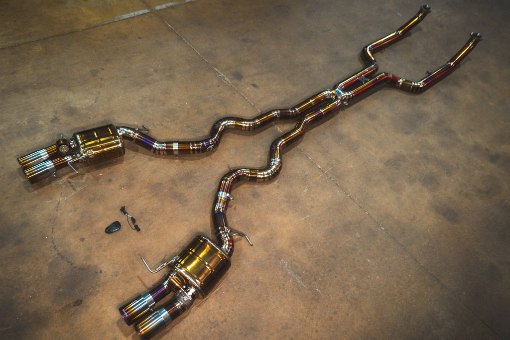 Kies-Motorsports Valvetronic Designs BMW F12 M6 Valved Sport Exhaust System