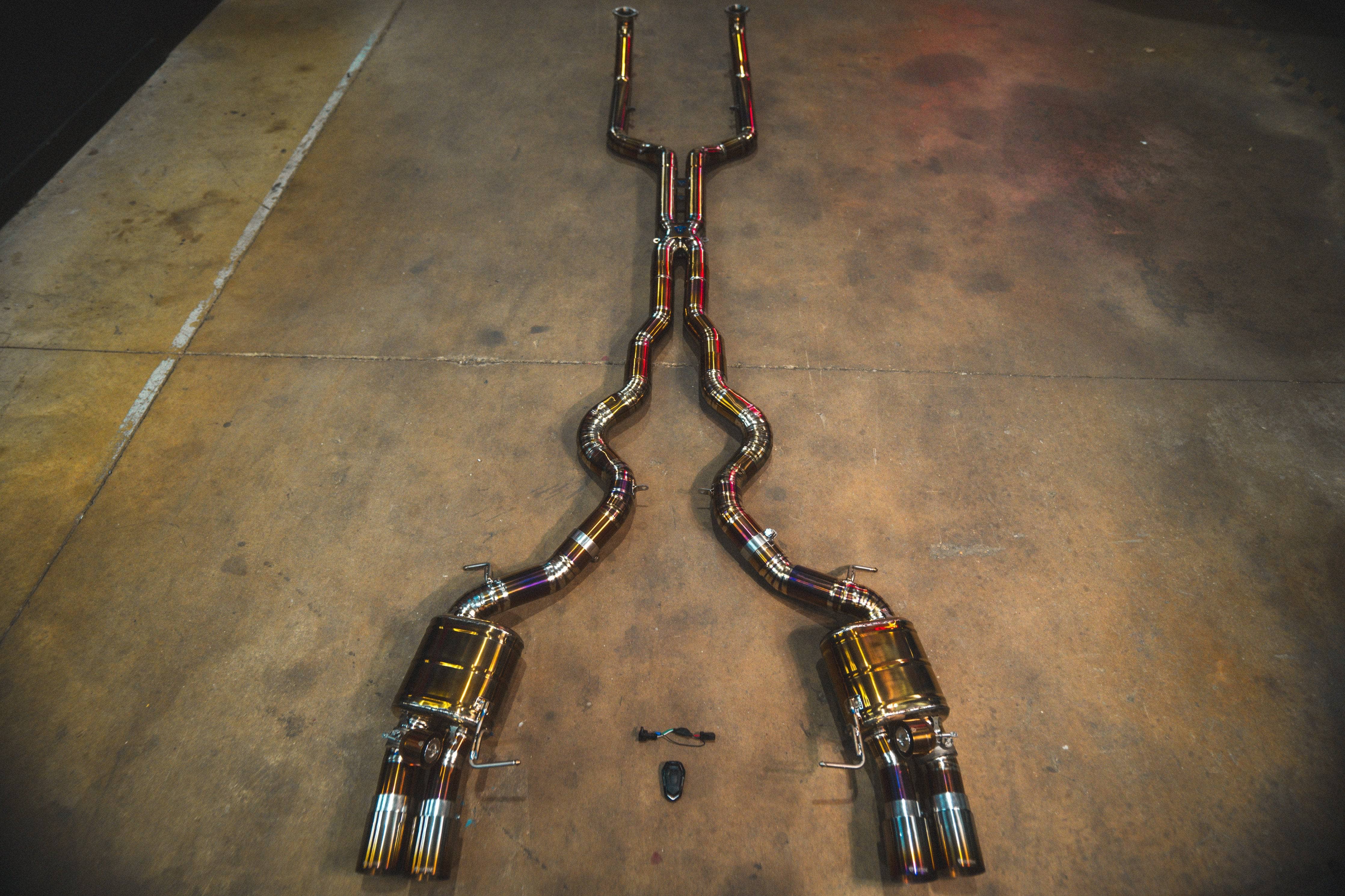 Kies-Motorsports Valvetronic Designs BMW F12 M6 Valved Sport Exhaust System Main image