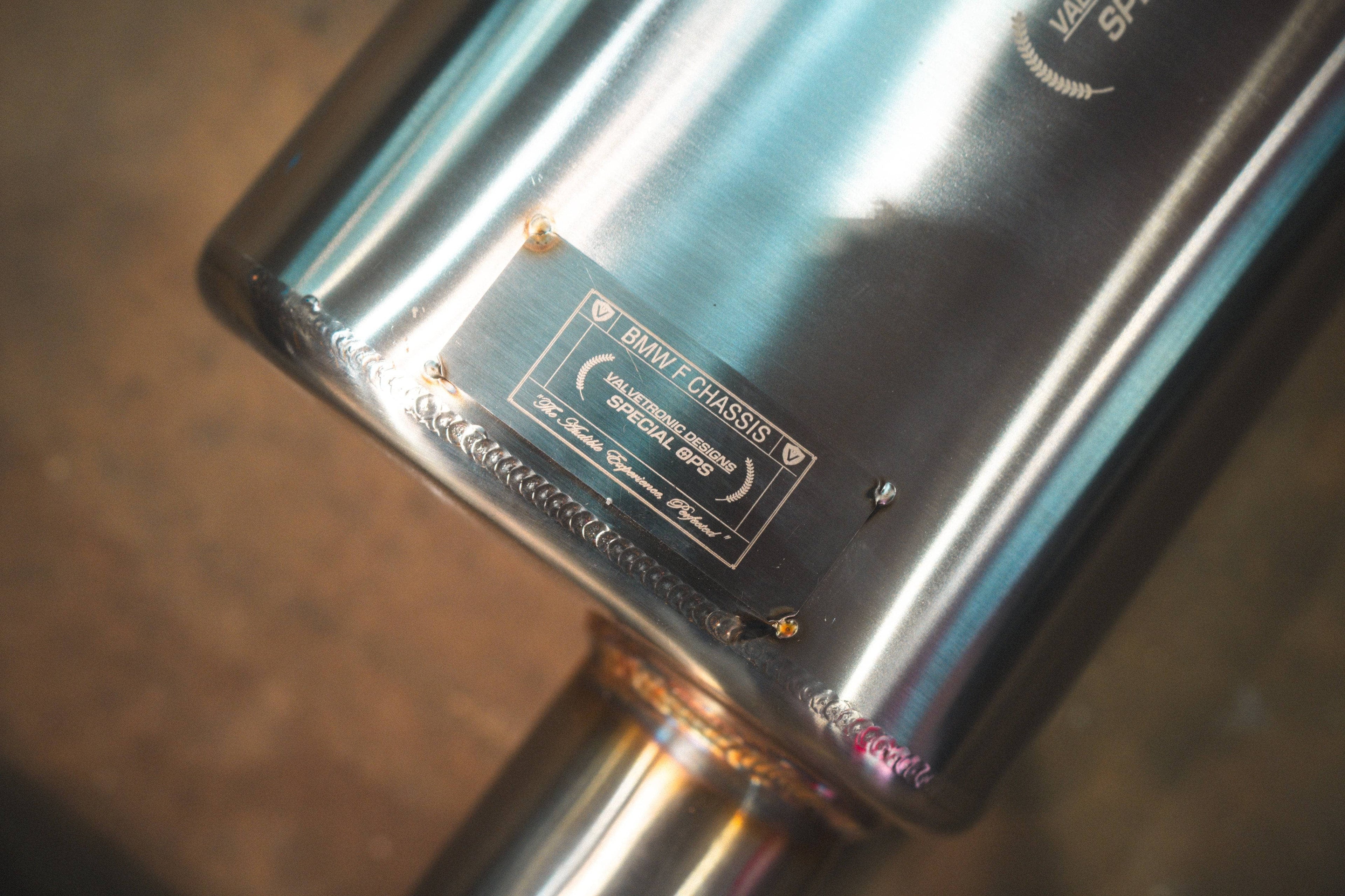 Kies-Motorsports Valvetronic Designs BMW F30 / F22 / F36 / F32 Valved Sport Exhaust System (Axleback) F chassis