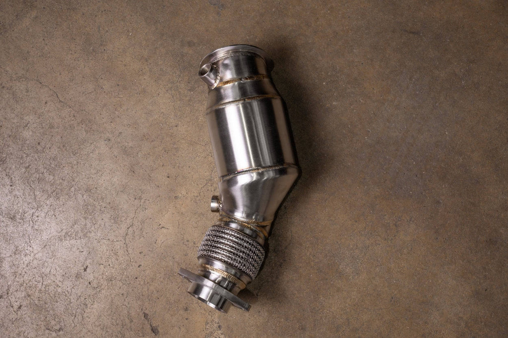 Kies-Motorsports Valvetronic Designs BMW F80/F82/F83/F87C M2C / M3 / M4 400 Cell Catted Downpipes