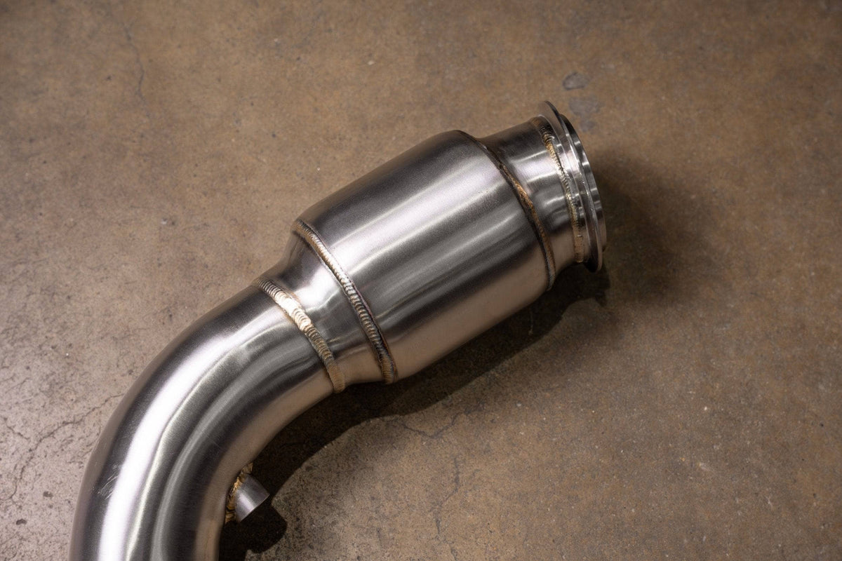 Kies-Motorsports Valvetronic Designs BMW F80/F82/F83/F87C M2C / M3 / M4 400 Cell Catted Downpipes