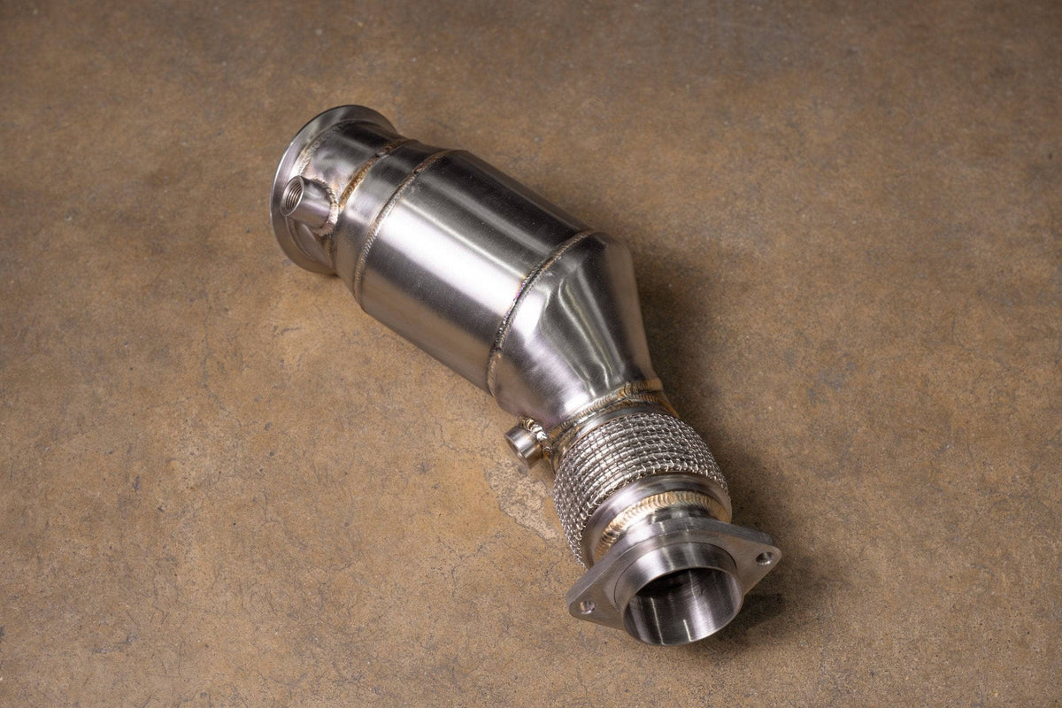 Kies-Motorsports Valvetronic Designs BMW F80/F82/F83/F87C M2C / M3 / M4 400 Cell Catted Downpipes