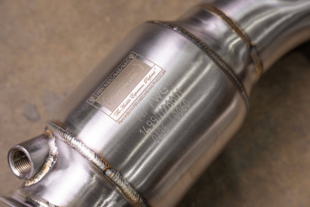 Kies-Motorsports Valvetronic Designs BMW F80/F82/F83/F87C M2C / M3 / M4 400 Cell Catted Downpipes