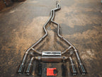 Kies-Motorsports Valvetronic Designs BMW F87 M2 Valved Sport Exhaust System (N55) (4) Brushed Steel (3.5" Outlet)