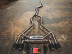 Kies-Motorsports Valvetronic Designs BMW F87 M2 Valved Sport Exhaust System (N55) (4) Carbon Fiber 1x1 (4.0 outlet)