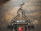 Kies-Motorsports Valvetronic Designs BMW F87 M2 Valved Sport Exhaust System (N55) (4) Forged Carbon Fiber  (3.5" Outlet)