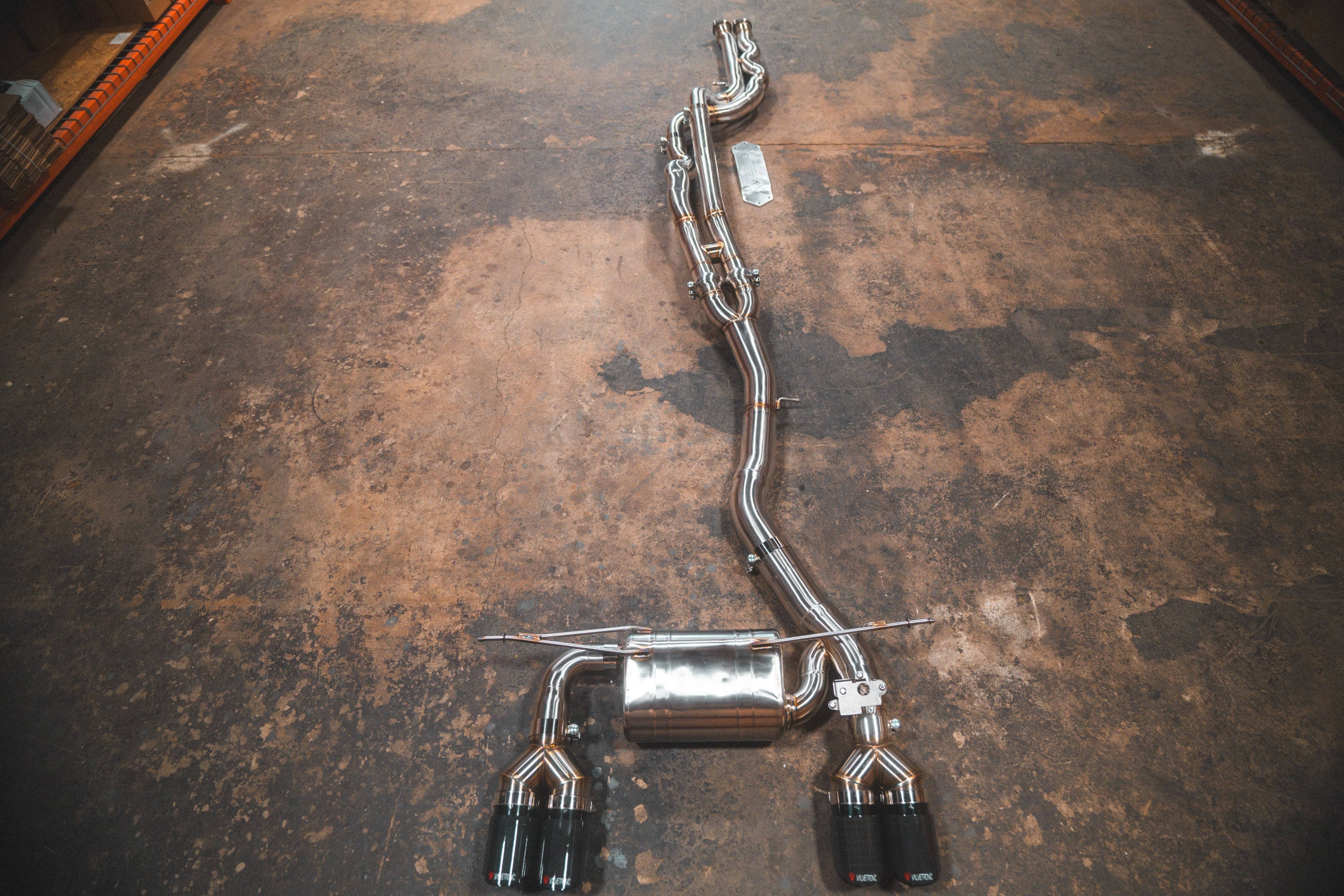Kies-Motorsports Valvetronic Designs BMW F8x M3 / M4 Equal Length Valved Sport Exhaust System Main image