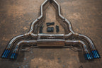 Kies-Motorsports Valvetronic Designs BMW F90 M5 Valved Sport Exhaust System Brushed / (4) Burnt (3.5 outlet)