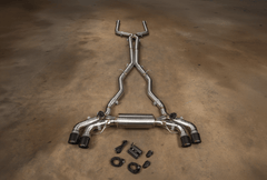 Kies-Motorsports Valvetronic Designs BMW F90 M5 Valved Sport Exhaust System Brushed T304 Stainless Steel / (4) Brushed Steel (3.5 outlet)